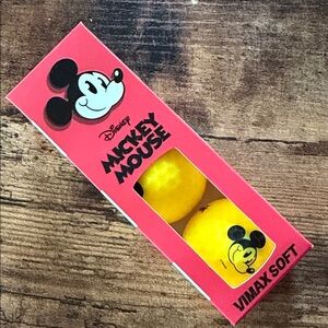 Disney Mickey Mouse Yellow Golf Balls